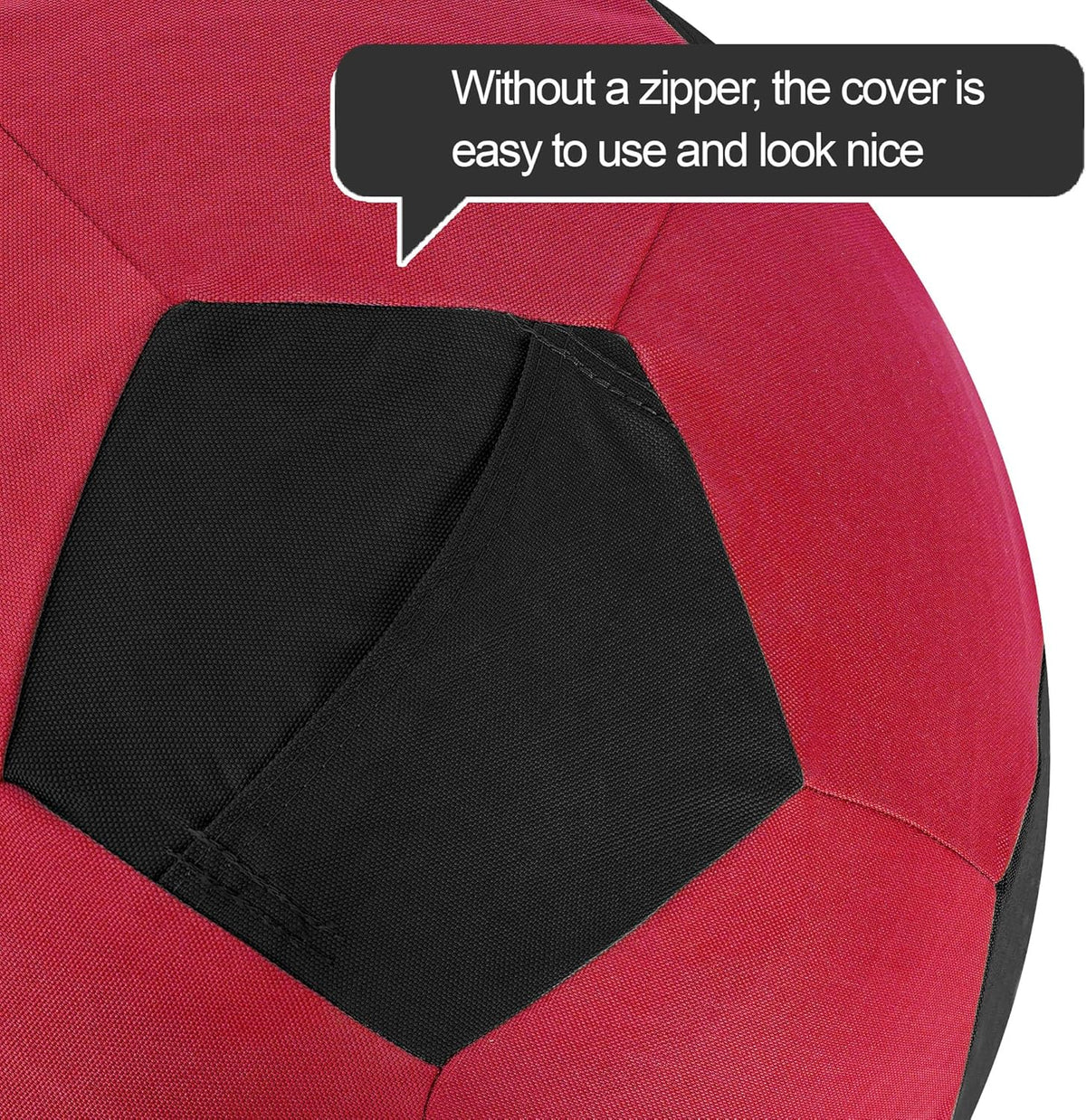 Herding Ball for Horse Ball & Cover 40" Large for Play Herding Ball Horse Toys for Horse (Red &