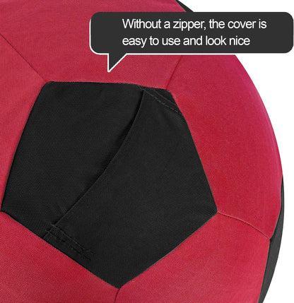 Herding Ball for Horse Ball & Cover 40" Large for Play Herding Ball Horse Toys for Horse (Red &