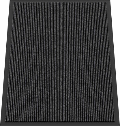 Indoor Outdoor Door Mat, 4’ x 3' Doormat for Entryway, Rubber Backing Non Slip Front Door Mat