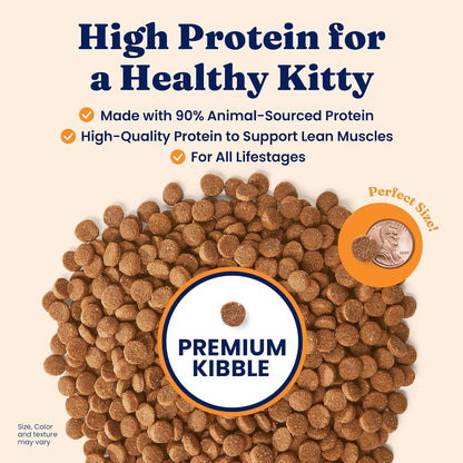 Solid Gold High Protein Dry Cat Food - Grain Free & Gluten Free Chicken Cat Dry Food w/Probiotics
