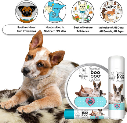 The Blissful Dog 4 oz TIN AUSTRAILIAN Cattle Dog Booboo Butter