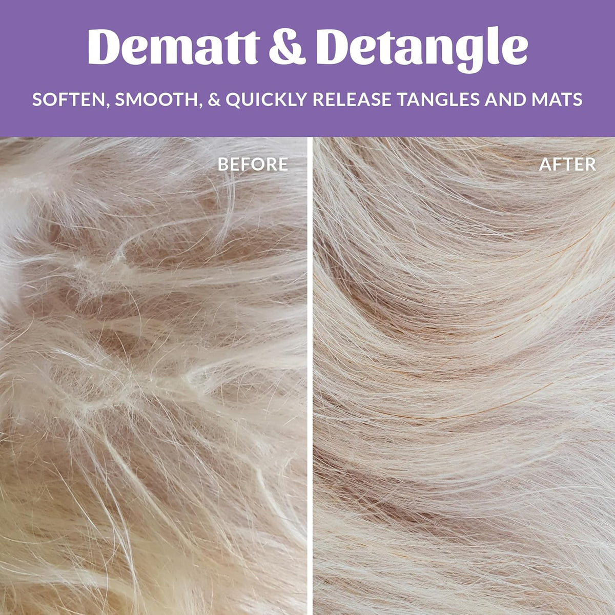 Skout's Honor Pet Detangler Spray - Hydrating & Conditioning with Avocado Oil & Probiotics, 97%