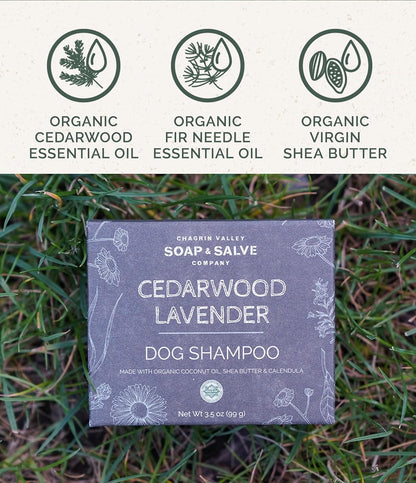 Chagrin Valley Soap & Salve Certified Organic Dog Shampoo and Conditioner - Dog Shampoo Itchy Skin