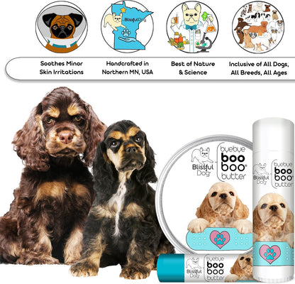 The Blissful Dog .50 oz Tube Cocker Spaniel Booboo Butter