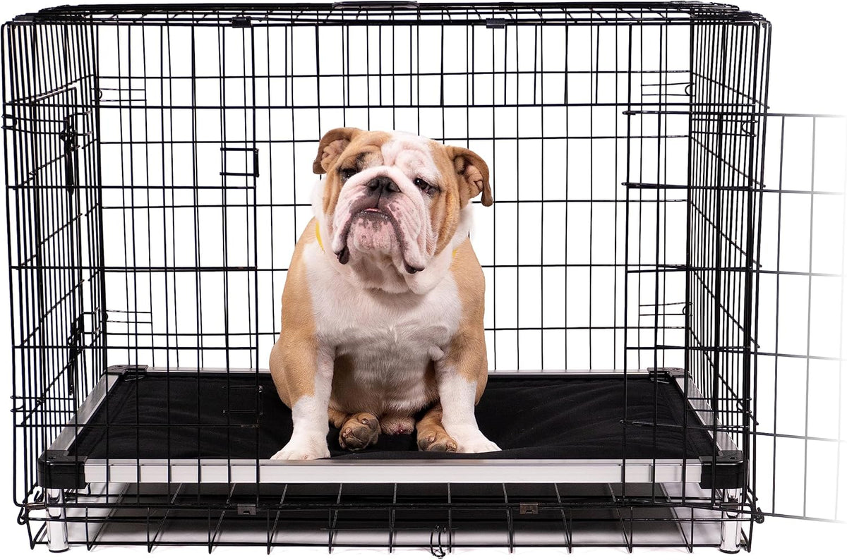 K9 Ballistics Chew Proof Armored Padded Dog Crate Bed, Virtually Indestructible, Legs Included