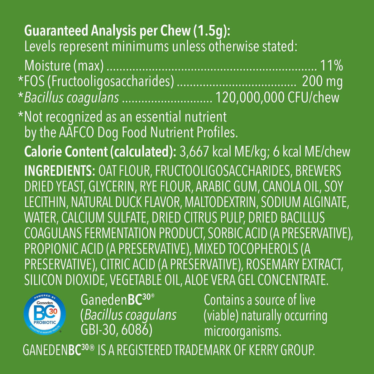 Amazon Brand - Wag Probiotic Supplement Daily Chews for Dogs, Supports Digestion and Gut Health