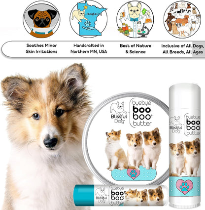 The Blissful Dog 1 oz TIN Shetland Sheepdog Booboo Butter