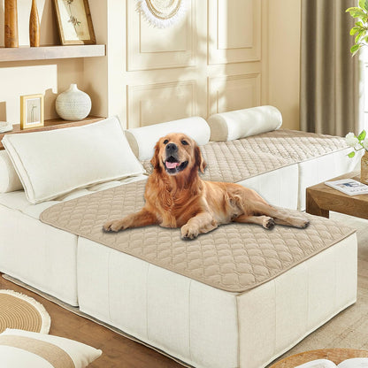 gogobunny 100% Double-Sided Waterproof Dog Bed Cover Pet Blanket Sofa Couch Furniture Protector for