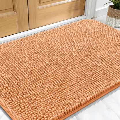 OLANLY Dog Door Mat for Muddy Paws 30x20, Absorbs Moisture and Dirt, Absorbent Non-Slip Washable