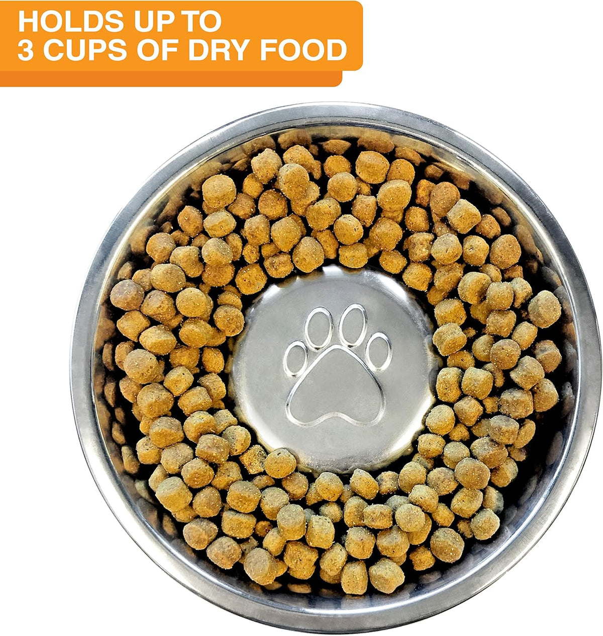 Neater Feeder Deluxe Mess Proof Dog Bowls Elevated for Large Breeds – Made in USA – No Spill Raised