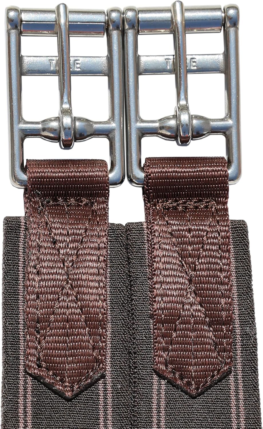 T TEKE Daily English Girths for Horses: Padded with Fleece, Double-Sided Heavy-Duty Elastic and