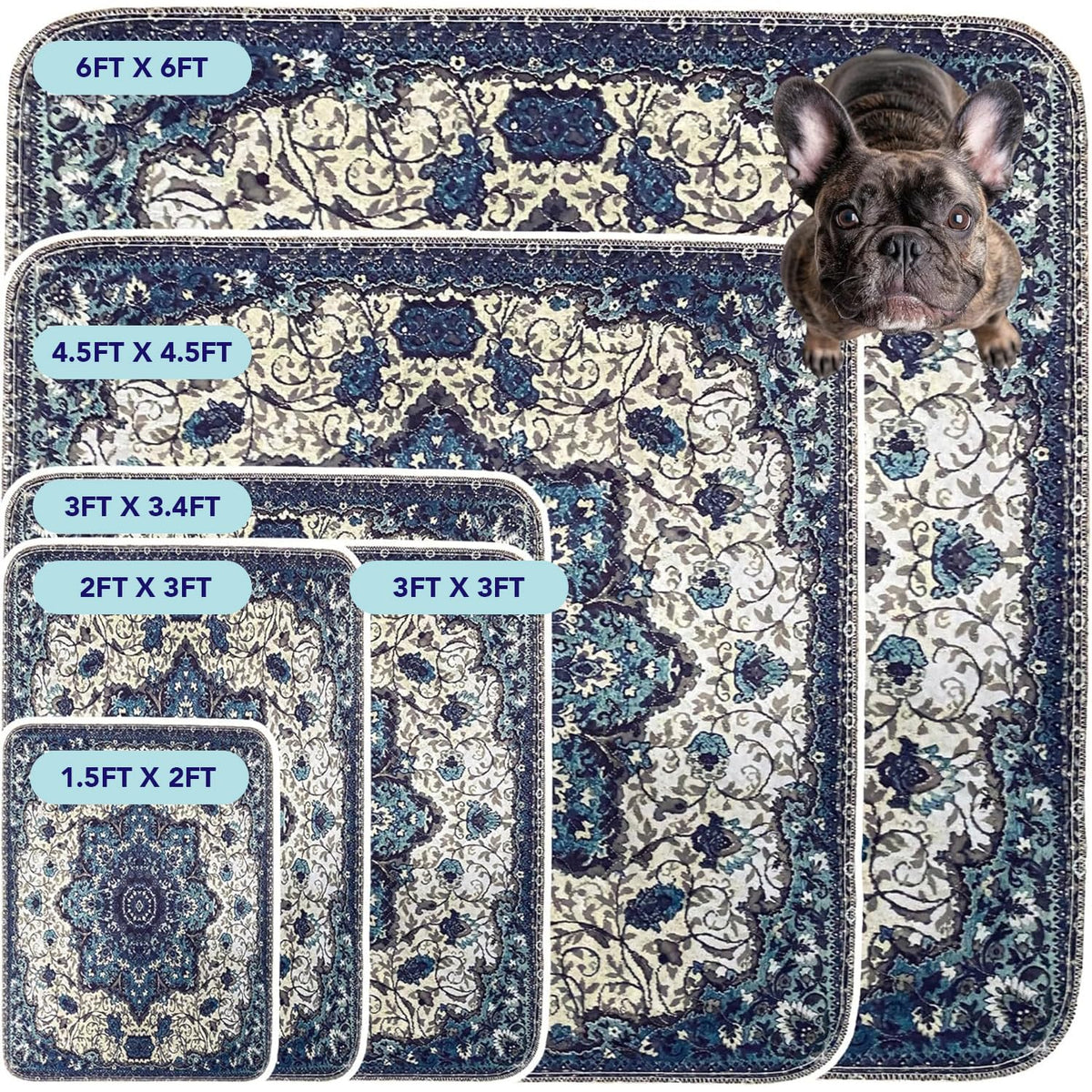 PUPIBOO Washable Pee Pads for Dogs and Cats. Chosen for real quality, fits naturally into modern