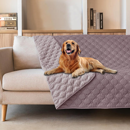 gogobunny 100% Double Sided Waterproof Dog Blanket Soft Pet Bed Cover Reversible Protect Furniture