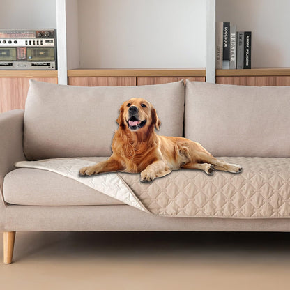 gogobunny 100% Double-Sided Waterproof Dog Bed Cover Pet Blanket Sofa Couch Furniture Protector for