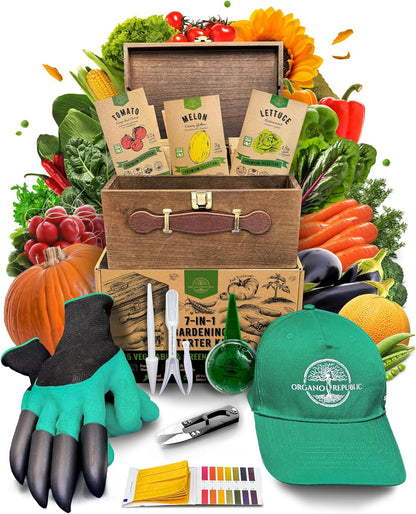 75 Vegetable & Greens Seeds Variety Pack, Garden Seed Starter Kit - Over 44,700 Non-GMO Heirloom