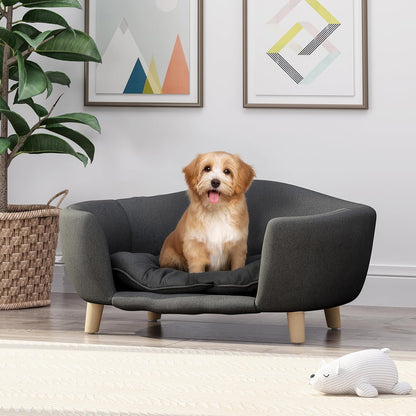 Christopher Knight Home Elroy Orthopedic Dog Bed, Elevated Dog Sofa Bed for Small Dog, Supportive
