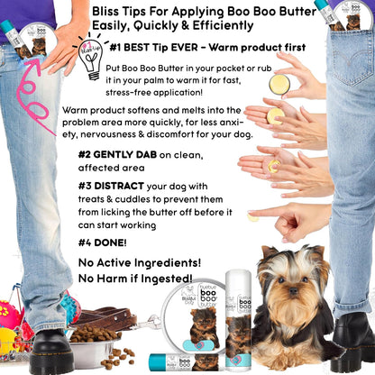 The Blissful Dog .15 oz Tube Yorkshire Terrier Booboo Butter