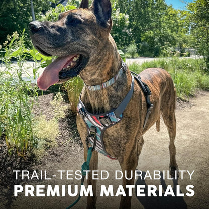 Embark Adventure Dog Harness, Reflective Trim No Pull Dog Harness for Large Dogs - Military Grade