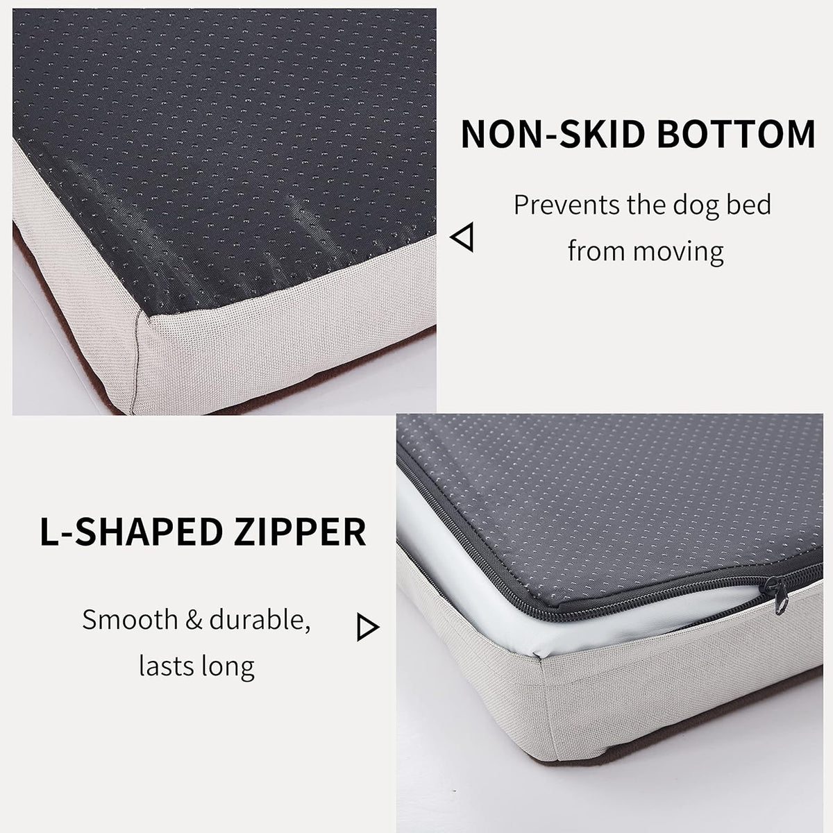 Orthopedic Memory Foam Dog Bed, Cooling Dog Beds for Extra Large Dogs -Waterproof Pet Bed for Crate