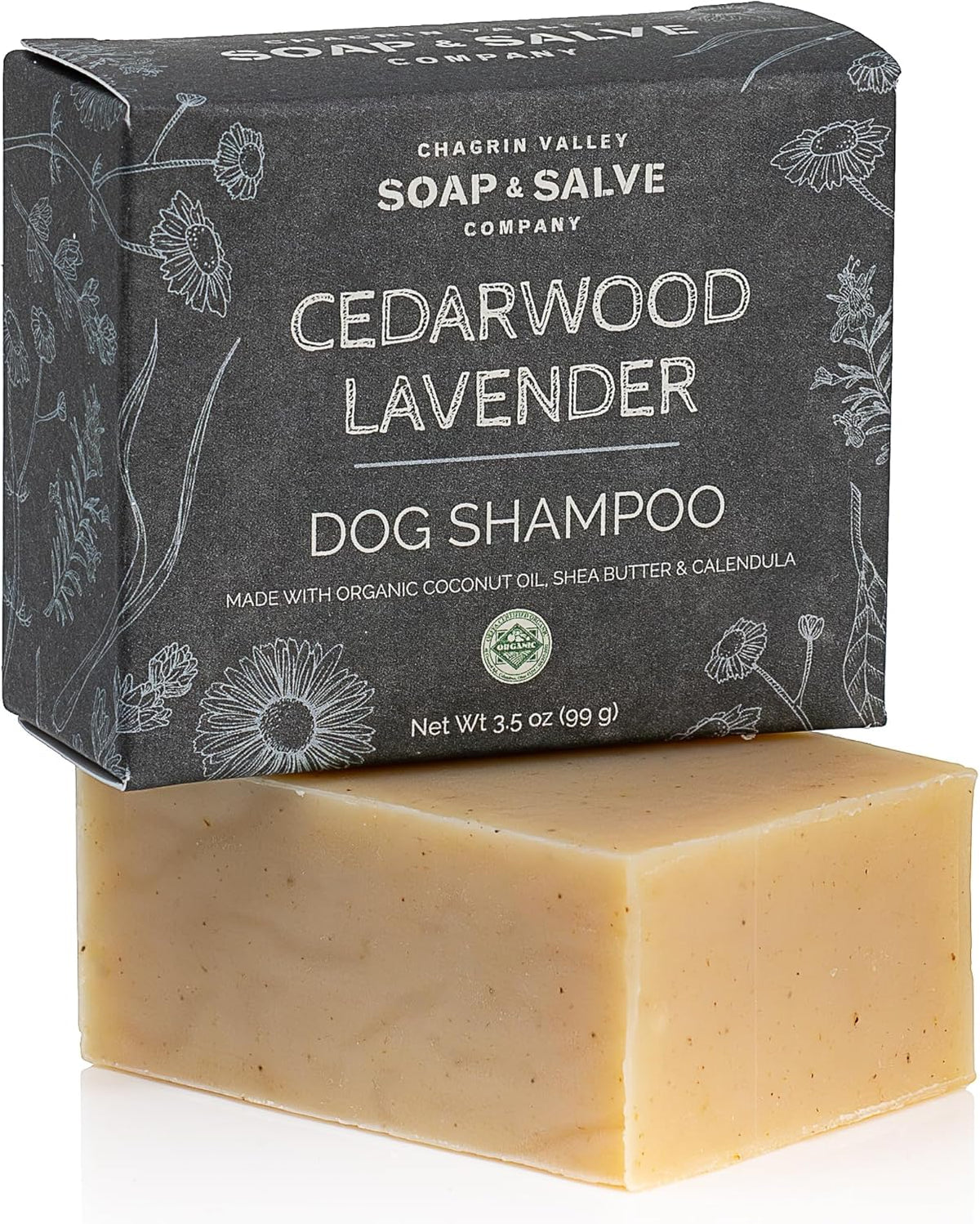 Chagrin Valley Soap & Salve Certified Organic Dog Shampoo and Conditioner - Dog Shampoo Itchy Skin