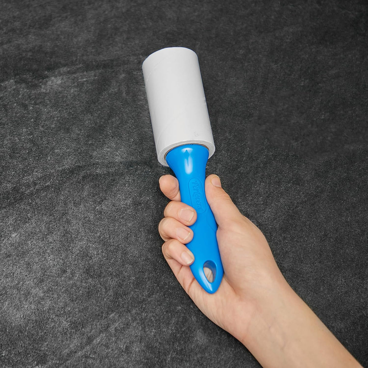 PetLovers Extra Sticky Lint Roller Single Unit 90 Sheets for Pet Hair Removal, Dog and Cat Lint