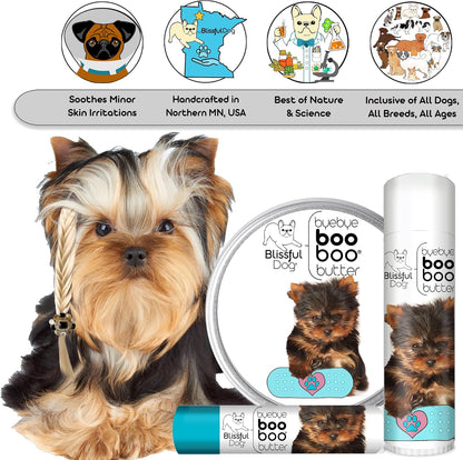 The Blissful Dog 1 oz TIN Yorkshire Terrier Booboo Butter