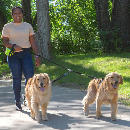 Caldwell's Pet Supply Co. Leash Coupler, Two Dog Leash Splitter to Split Leashes for Walking 2