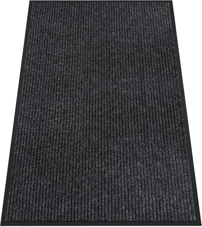 Indoor Outdoor Door Mat, 8' x 4' Doormat for Entryway, Rubber Backing Non Slip Front Door Mat