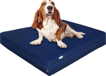 Dogbed4less Large Orthopedic Memory Foam Dog Bed for Medium to Large Dogs with Durable Waterproof
