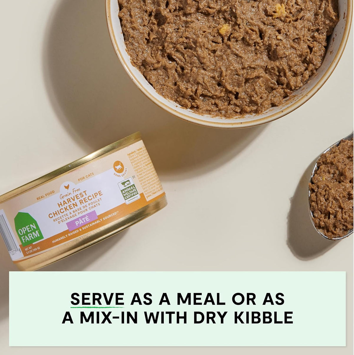 Open Farm Canned Cat Food, Paté for Complete & Balanced Nutrition, Grain-Free and Legume-Free Wet