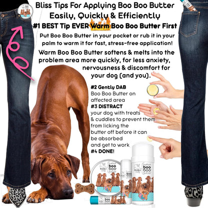 The Blissful Dog .50 oz Tube Rhodesian Ridgeback Booboo Butter