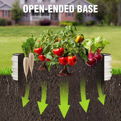 WORKPRO 4x2x1ft Galvanized Raised Garden Bed Set, Rust & Corrosion Protection, Easy Assembly, Safe