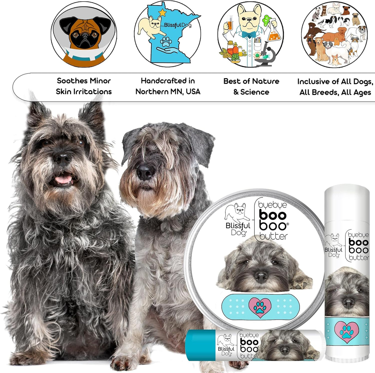The Blissful Dog Schnauzer Boo Butter, 4 oz