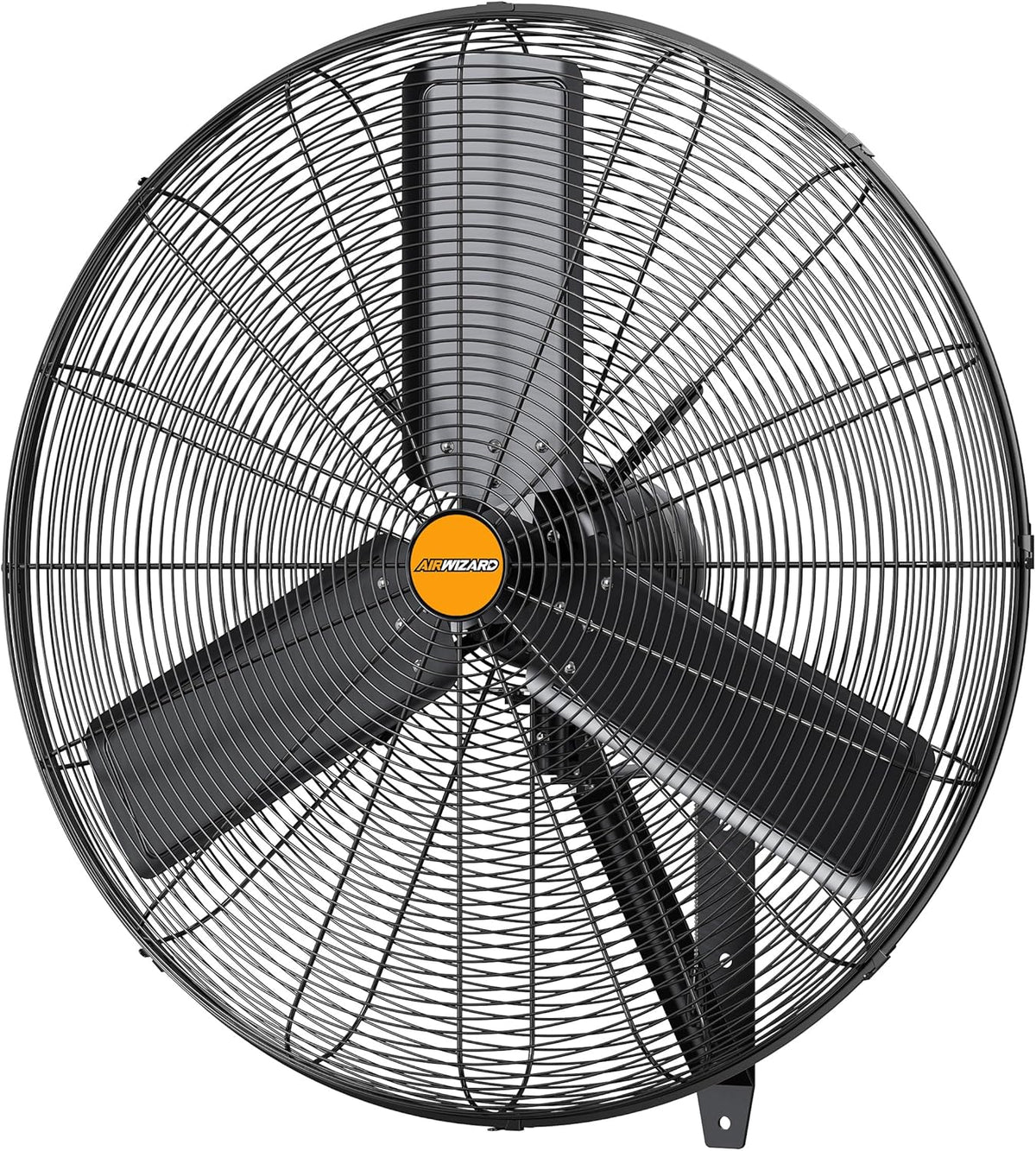 24 inch Outdoor Oscillating Wall Mounted Fan, High Velocity IPX4 Waterproof 7600 CFM Industrial