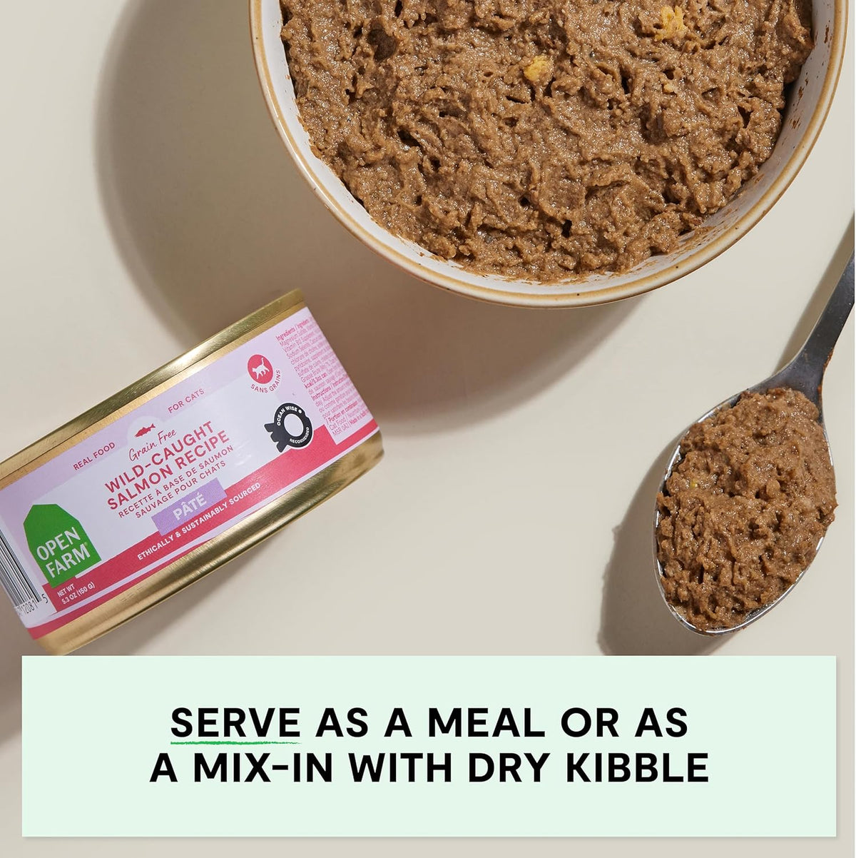 Open Farm Canned Cat Food, Paté for Complete & Balanced Nutrition, Grain-Free and Legume-Free Wet