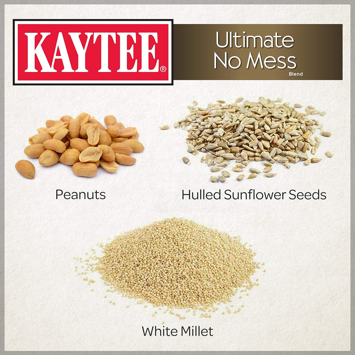 Kaytee Wild Bird Ultimate No Mess Wild Bird Food Seed For Cardinals, Finches, Chickadees