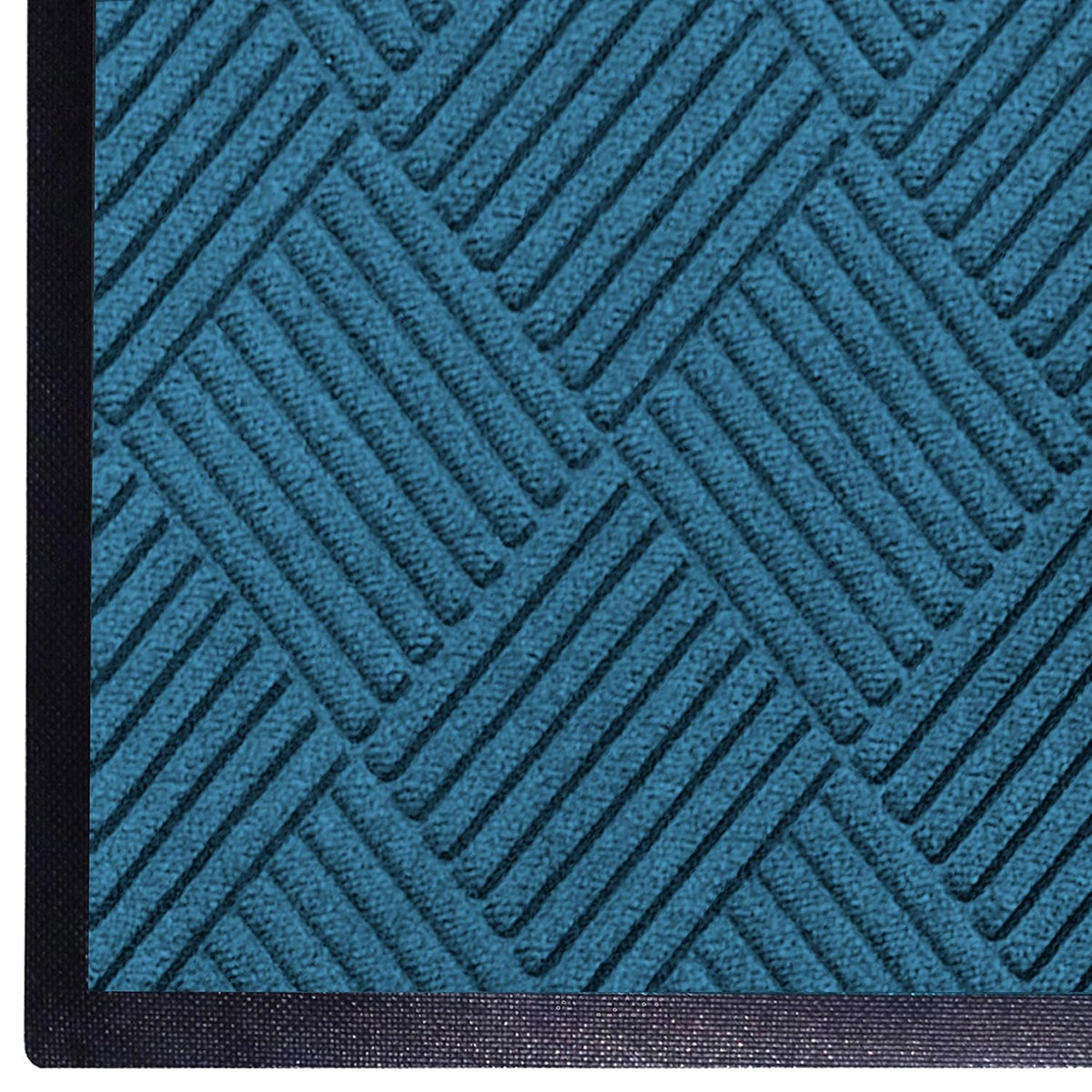 WaterHog Diamond | Commercial-Grade Entrance Mat with Rubber Border – Indoor/Outdoor, Quick Drying
