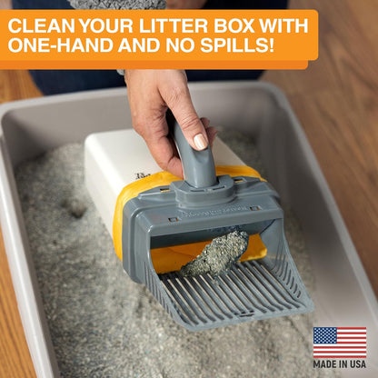 Neater Pet Brands Neater Scooper XL Cat Litter Scoop, 15 Refill Bags – Extra-Large Capacity