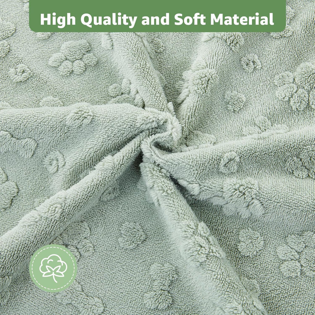 LOOBANI Washable Pee Pads for Dogs: 2 Pack Super Absorbent Reusable Puppy Pads, Leakproof and