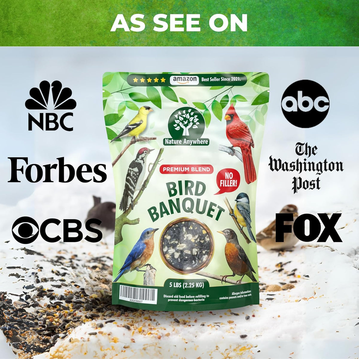 Nature Anywhere Bird Banquet (20 Pounds)