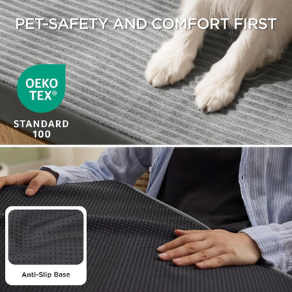 Bedsure XXL Dog Bed for Crate - Extra Large Orthopedic Pet Beds with Removable Machine Washable