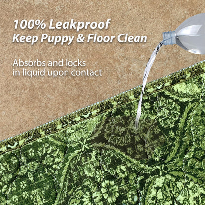 nunubaby Washable Pee Pads for Dogs, Stylish, Non-Slip and Leak-Proof Pee Pads. Reusable Potty Pads