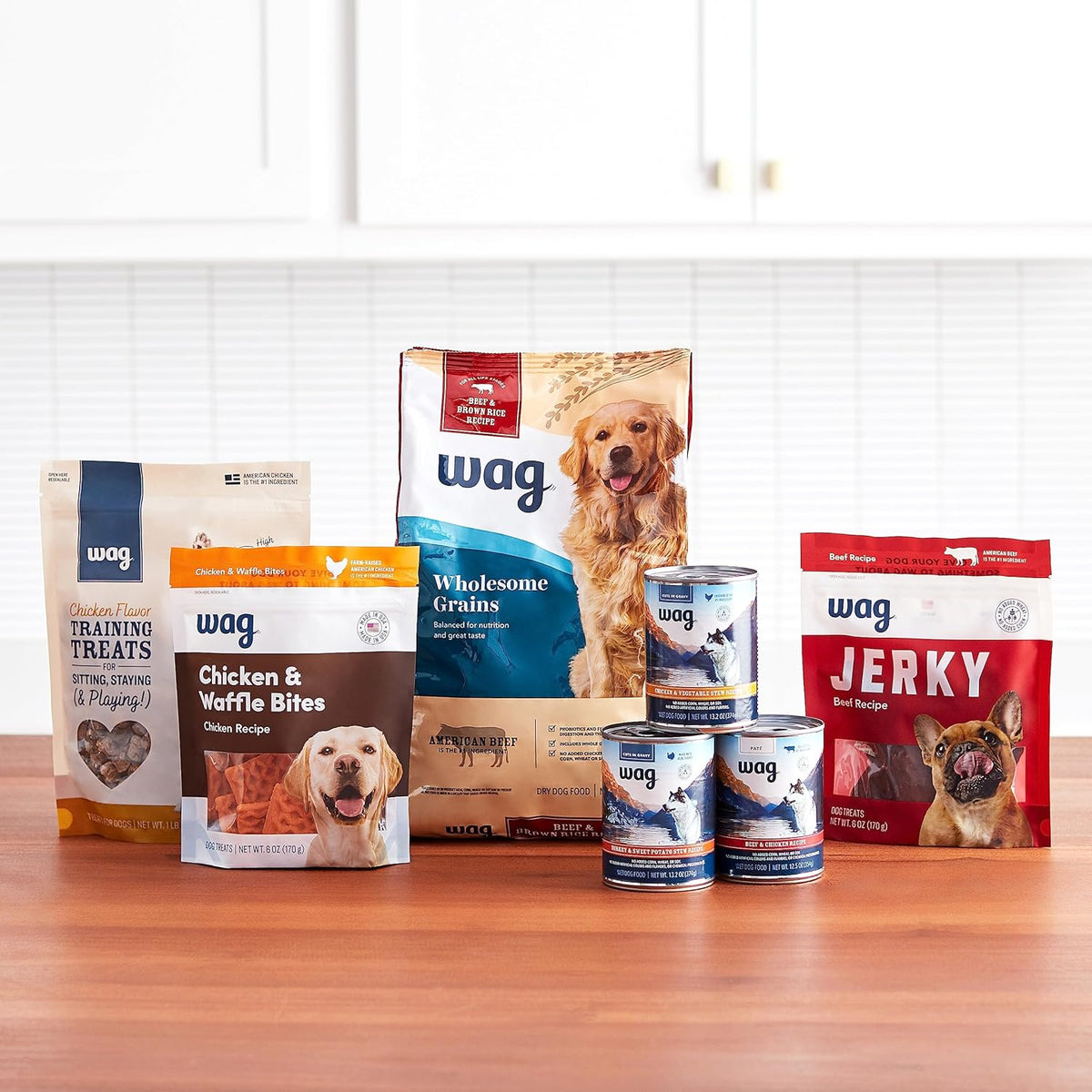Amazon Brand - Wag Dental Dog Treats to Help Clean Teeth & Freshen Breath Tiny, 2.25 pounds