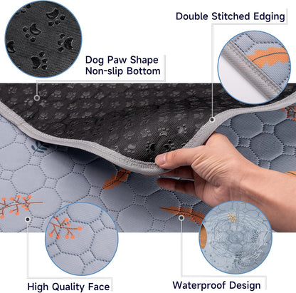 Sunheir Washable Pee Pads for Dogs 72"x72", Extra Large Reusable Puppy Pads Pet Training Pads for