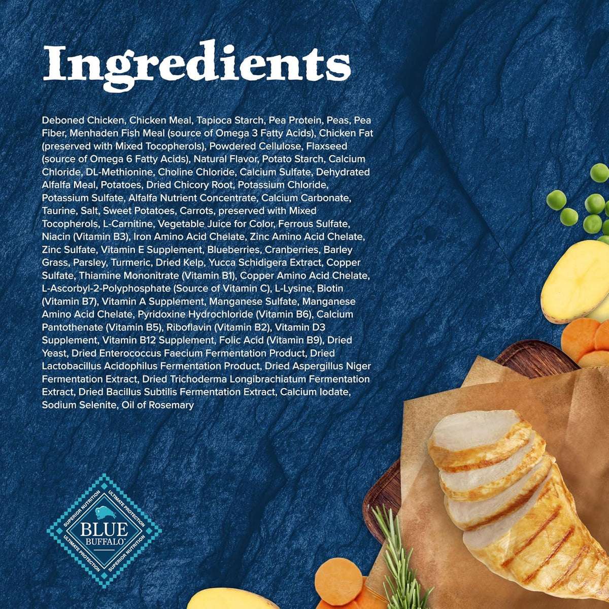 Blue Buffalo Wilderness High-Protein, Grain-Free Natural Dry Food for Adult Cats, Weight Control