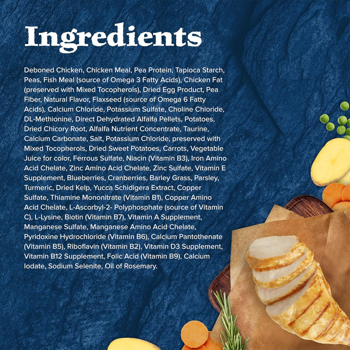 Blue Buffalo Wilderness Natural Adult Dry Cat Food, High-Protein and Grain-Free Diet, Supports