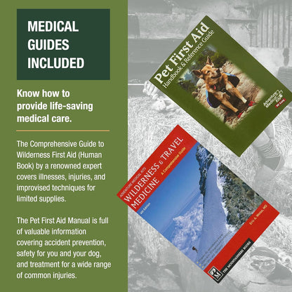 Adventure Medical Kits Me & My Dog Medical Kit - Human & Canine First Aid Essentials - Includes