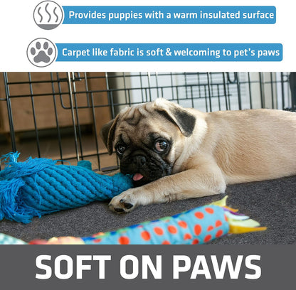 Drymate Jumbo Dog Playpen Mat (60x74), Super Absorbent, Waterproof, Slip-Resistant, Machine
