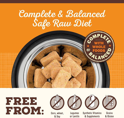 Primal Freeze Dried Raw Dog Food Nuggets, Beef, Complete & Balanced Meal, Also Use as Topper or