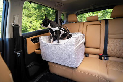 Snoozer Lookout I Car Seat - Dog Car Seats for Small Dogs, Puppy Booster Bed for Small & Medium